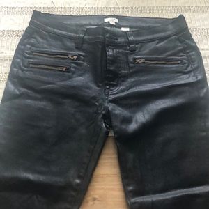 J. Crew Jeans - J Crew wax coated Black jeans J. Crew Jeans - J Crew wax coated Black jeans